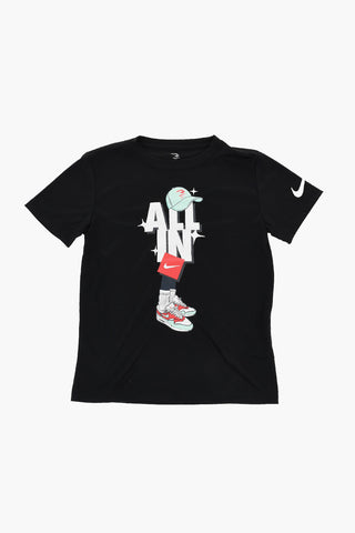 Set Rundhals-T-Shirt GRAFF LOCK UP und Mesh-Shorts