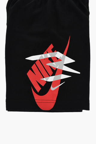 3 BRAND Set T-Shirt Girocollo e Shorts con Logo Stampato