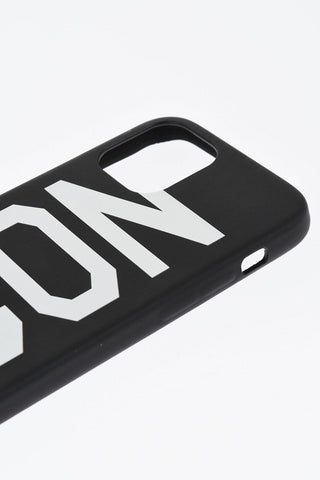 ICON Cover per Iphone 12/12 PRO in Silicone con Logo a Contrasto