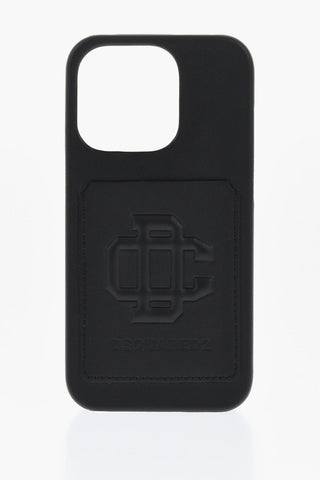 Solid Color Iphone 13/14 Case with Card Holder Slot