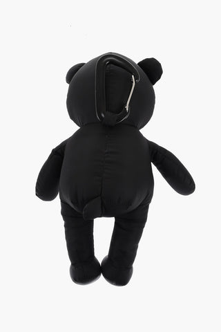 Teddy Bear Keyring with Padded Design and Removable Carabiner