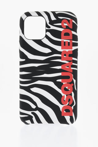 Cover per Iphone 11 PRO a Fantasia Animalier con Logo a Contrasto