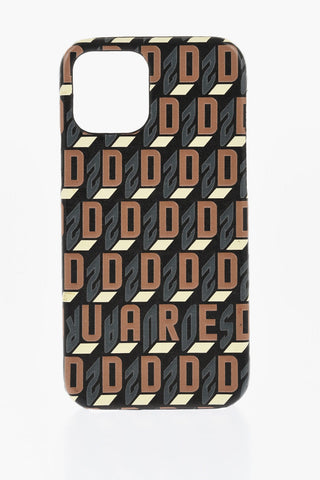 Cover per Iphone 12/12 PRO con Stampa D2 Monogram All-Over
