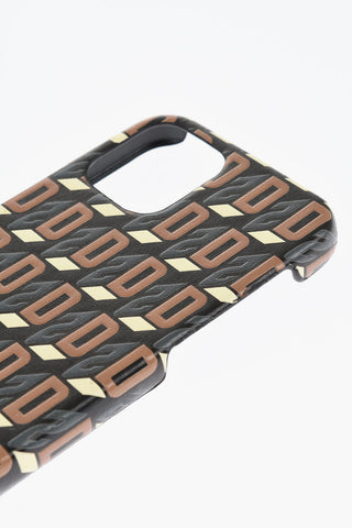 Cover per Iphone 12/12 PRO con Stampa D2 Monogram All-Over