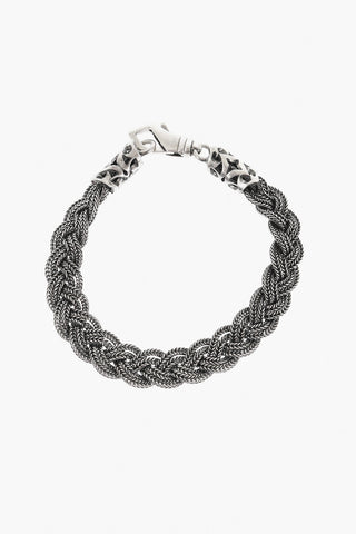 Braided Silver Bracelet
