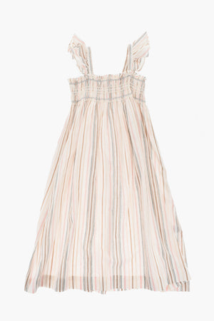 Striped Flared Dress