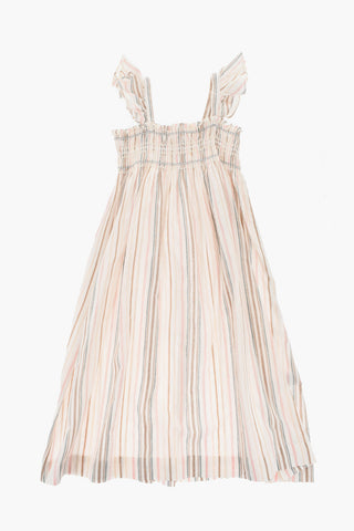 Vestito a Righe Svasato