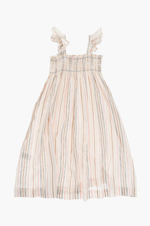 Striped Flared Dress