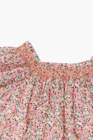 Vestito a Fantasia Floreale Svasato