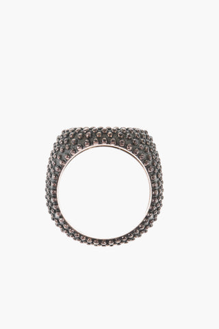 Anello CHEVALIER In Argento Puntinato