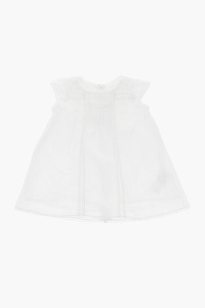 Solid-Color Cotton Dress