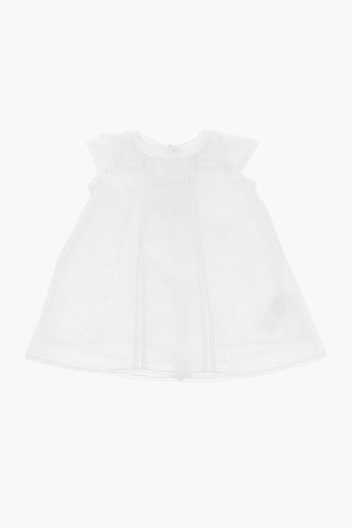 Solid-Color Cotton Dress