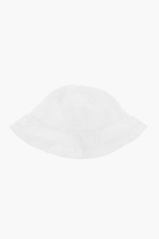 Cotton Dress with Bucket Hat