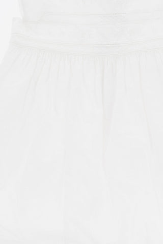 Vestito in Cotone Senza Maniche