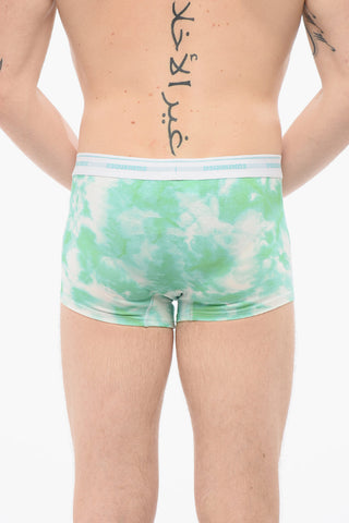 Boxer In Cotone Con Stampa Tie Dye