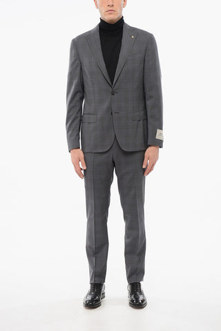 CC COLLECTION District Check RIGHT Virgin Wool Suit