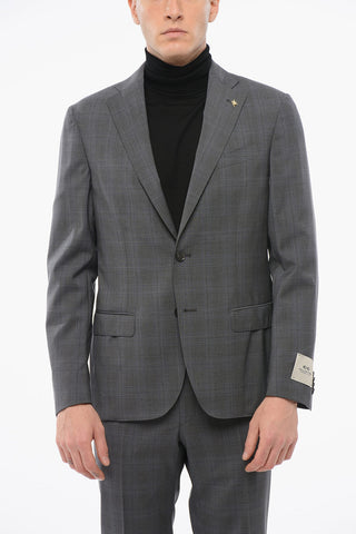 CC COLLECTION District Check RIGHT Virgin Wool Suit