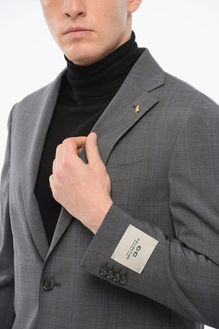 CC COLLECTION District Check RIGHT Virgin Wool Suit
