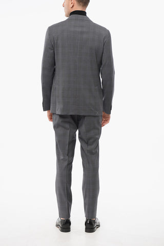 CC COLLECTION District Check RIGHT Virgin Wool Suit