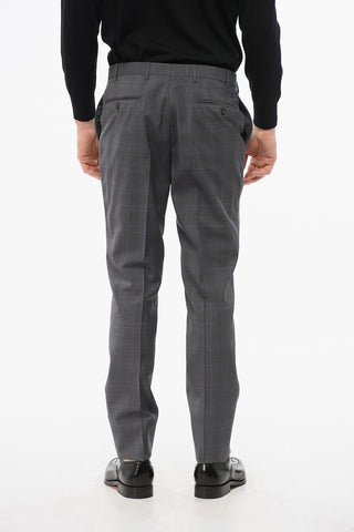 CC COLLECTION District Check RIGHT Virgin Wool Suit