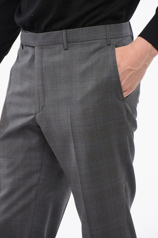 CC COLLECTION District Check RIGHT Virgin Wool Suit