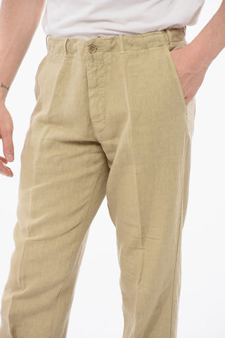 ID Pantaloni Chino in Lino con Coulisse