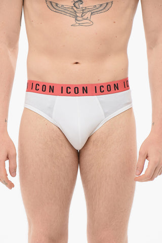 Cotton ICON Slip With Logoed Waistband