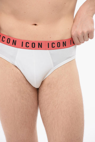 Cotton ICON Slip With Logoed Waistband
