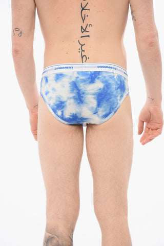 Cotton Slip With Tie Dye Print