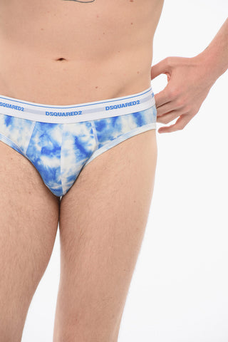 Cotton Slip With Tie Dye Print