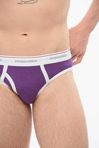 Cotton Slip With Logoed Waistband