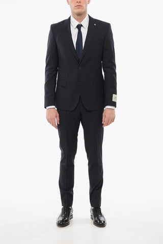 CC COLLECTION Virgin Wool RESET Suit with Flap Pockets