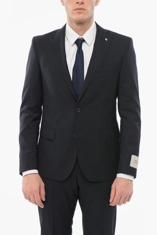 CC COLLECTION Virgin Wool RESET Suit with Flap Pockets