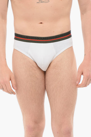 Slip In Cotone A Costine con Banda Logata