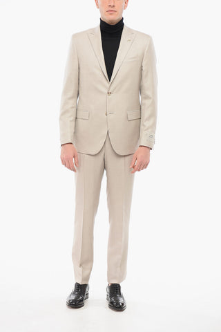 CC COLLECTION Abito in Misto Seta REFINED con Rever a Lancia