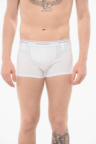 Boxer In Cotone Con Passanti Cintura