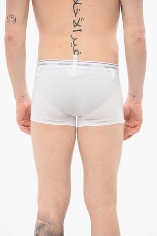 Boxer In Cotone Con Passanti Cintura
