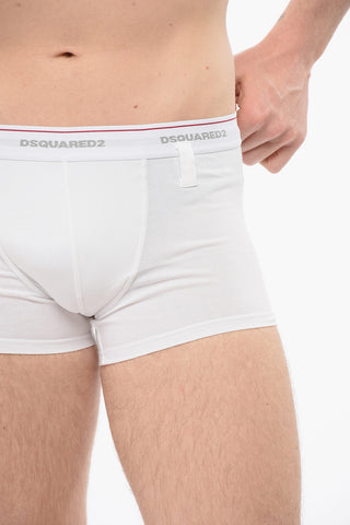 Boxer In Cotone Con Passanti Cintura
