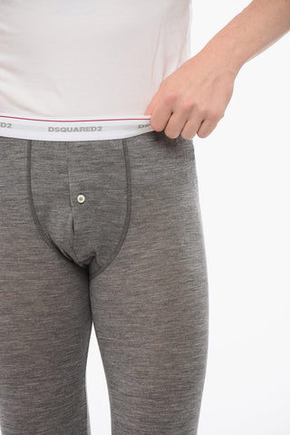 UNDERWEAR Pajama Pants With Logoed Band