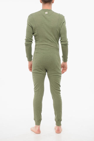 UNDERWEAR Pigiama Jumpsuit Con Bottoni