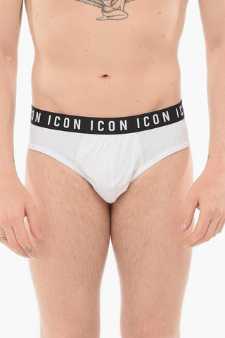 Cotton ICON Slip With Logoed Waistband