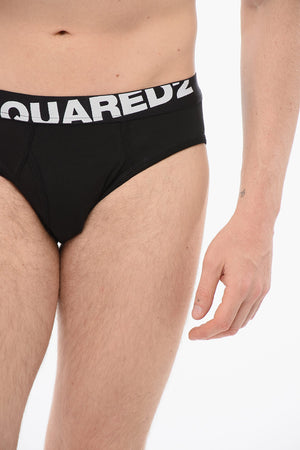 Slip In Cotone Con Banda Logata