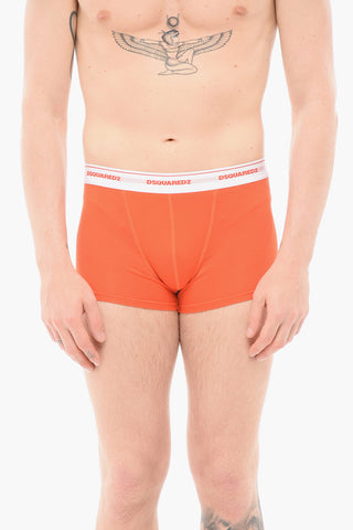 Contrasting Logoed Band TRUNK Boxer