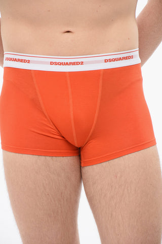 Contrasting Logoed Band TRUNK Boxer