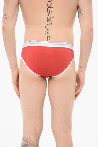 Cotton Slip With Logoed Waistband