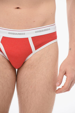 Cotton Slip With Logoed Waistband
