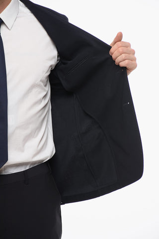 CC COLLECTION Unlined Blazer LEVITY Jacquard Wool