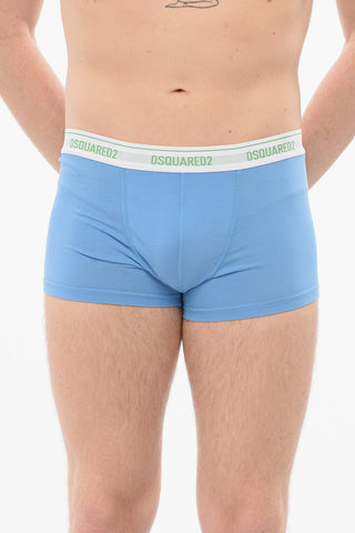Cotton Boxer With Logoed Waistband