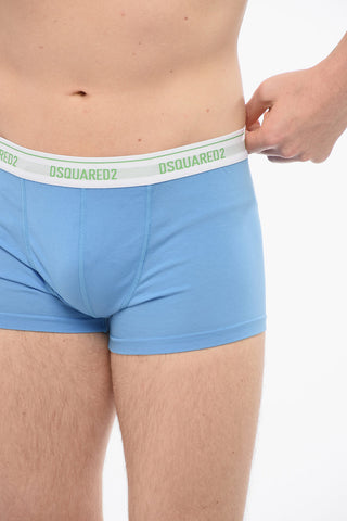 Cotton Boxer With Logoed Waistband