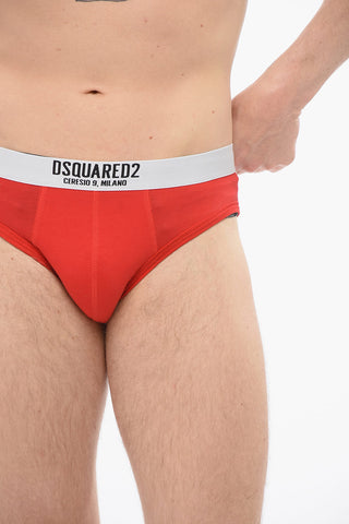 Cotton Slip With Logoed Waistband